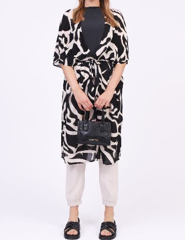 Kimono Comma, negru