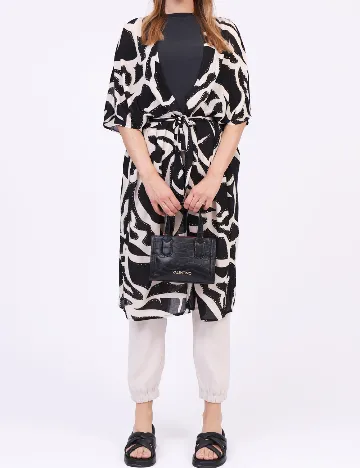 Kimono Comma, negru