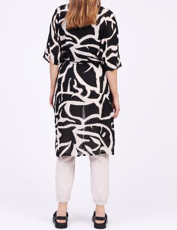 Kimono Comma, negru