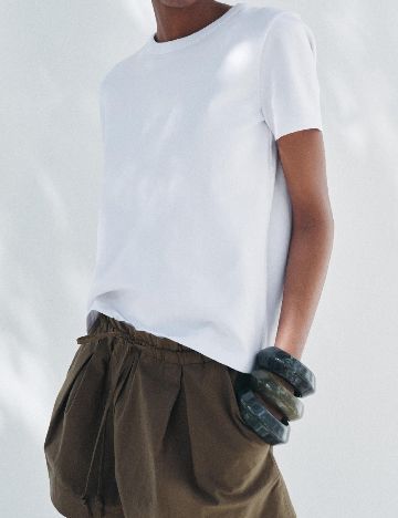 Tricou Zara, alb