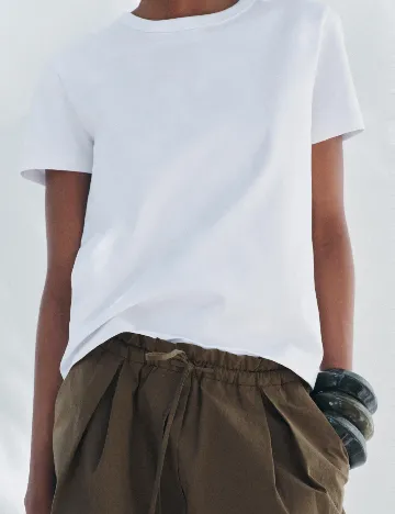 Tricou Zara, alb
