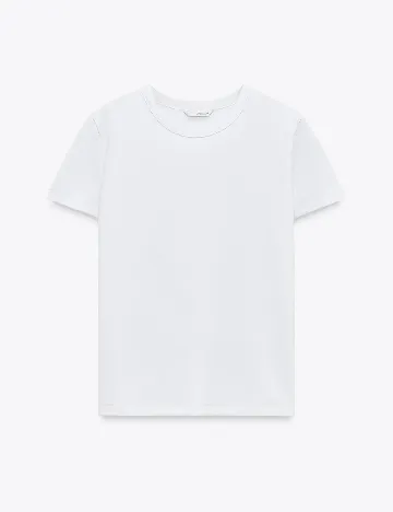 Tricou Zara, alb