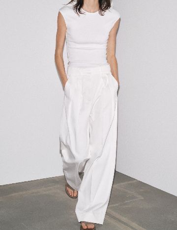 Tricou Zara, alb