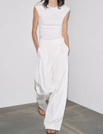 Tricou Zara, alb