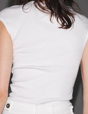 Tricou Zara, alb