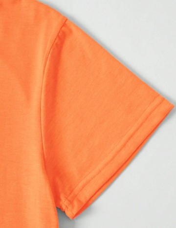 Tricou SHEIN, portocaliu