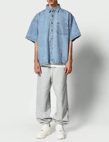 Camasa Oversize SUMWON, albastru