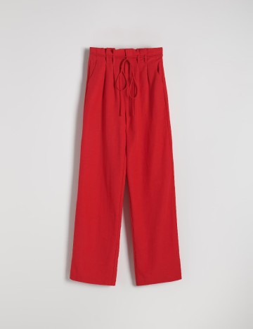 Pantaloni Reserved, rosu