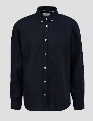 Camasa s.Oliver Plus Size Men, bleumarin inchis
