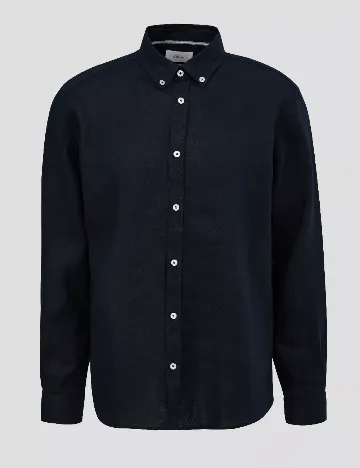 Camasa s.Oliver Plus Size Men, bleumarin inchis