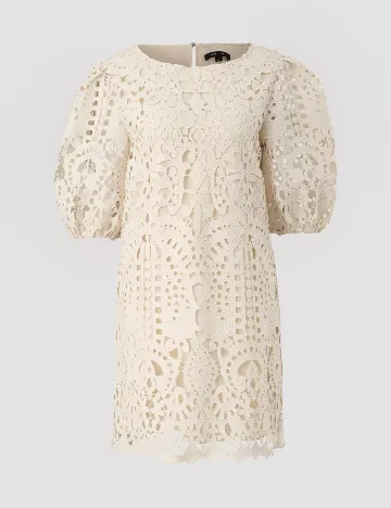 Rochie scurta Comma, crem