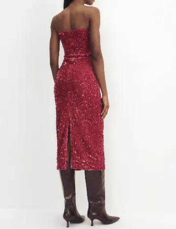 Rochie medie Reserved, roz