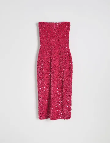 Rochie medie Reserved, roz