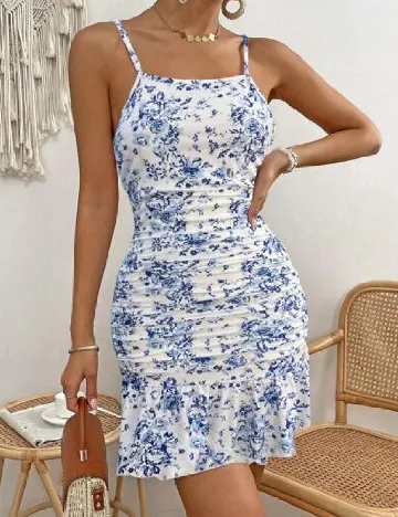 Rochie scurta SHEIN, alb