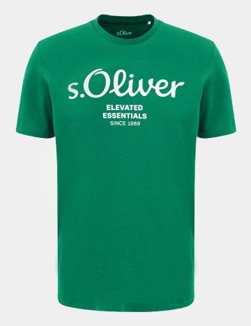 Tricou s.Oliver Plus Size Men, verde