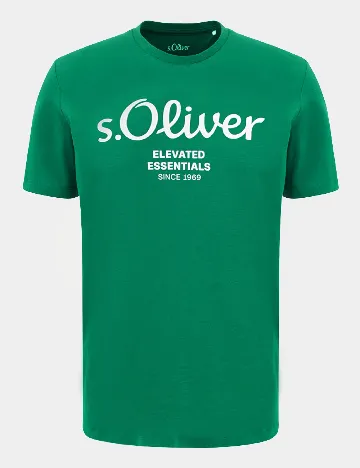 Tricou s.Oliver Plus Size Men, verde
