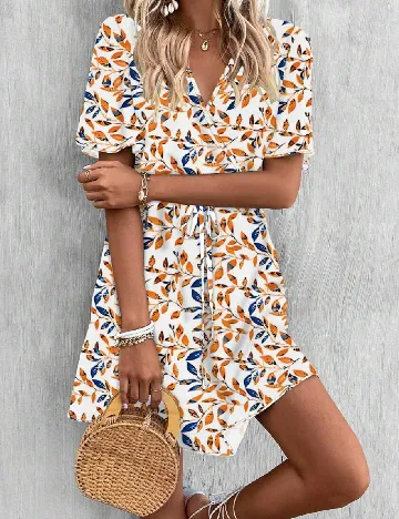 Rochie scurta SHEIN, alb