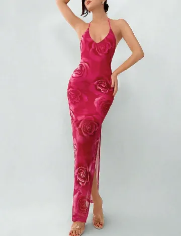 Rochie lunga SHEIN, roz