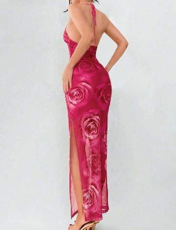 Rochie lunga SHEIN, roz