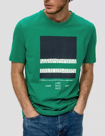 Tricou s.Oliver, verde