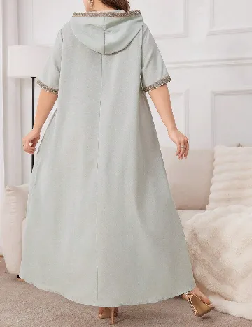 Rochie lunga SHEIN CURVE, verde