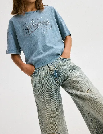 Tricou Reserved, albastru