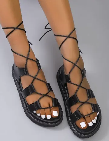 Sandale SHEIN, negru