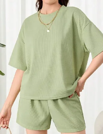 Compleu Shein Kids, verde