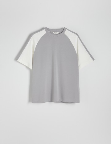 Tricou Oversize Reserved, gri