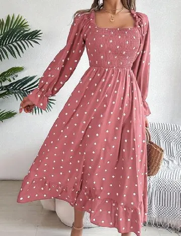 Rochie medie SHEIN, roz