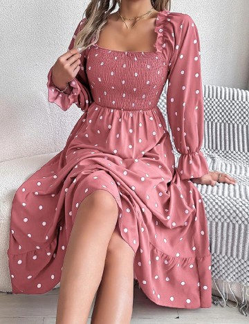 Rochie medie SHEIN, roz
