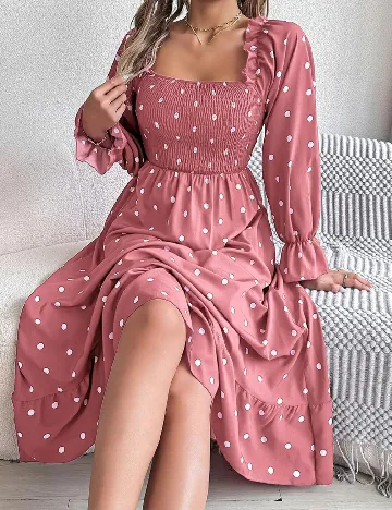 Rochie medie SHEIN, roz