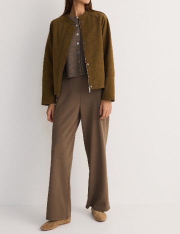 Pantaloni Reserved, maro