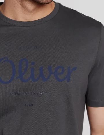 Tricou s.Oliver, gri