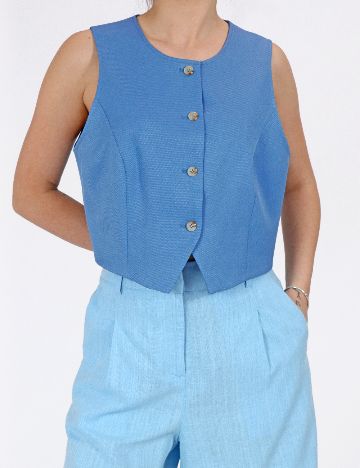 Vesta Vero Moda, albastru