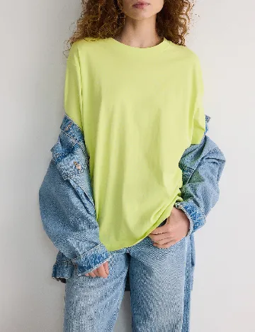 Tricou Oversize Reserved, verde