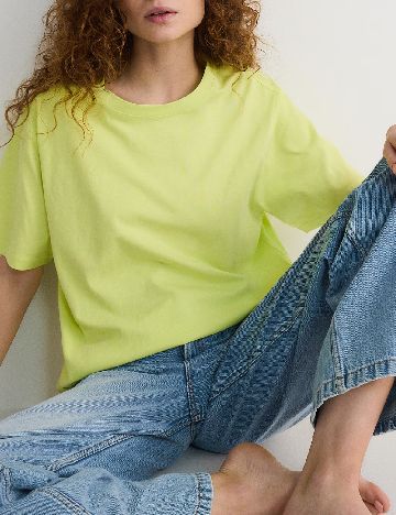 Tricou Oversize Reserved, verde