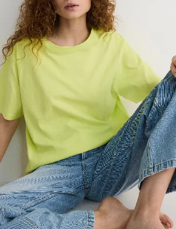Tricou Oversize Reserved, verde