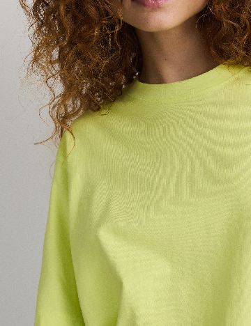 Tricou Oversize Reserved, verde