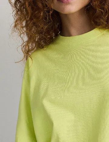 Tricou Oversize Reserved, verde