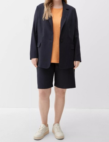 Pantaloni scurti TRIANGLE, bleumarin inchis