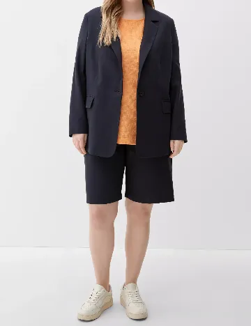 Pantaloni scurti TRIANGLE, bleumarin inchis
