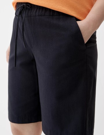 Pantaloni scurti TRIANGLE, bleumarin inchis