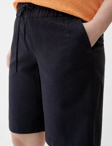 Pantaloni scurti TRIANGLE, bleumarin inchis