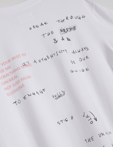 Tricou Reserved, alb