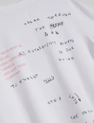 Tricou Reserved, alb