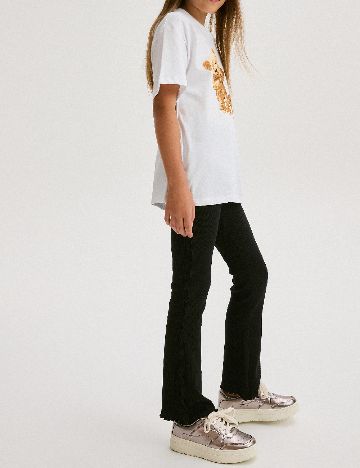Pantaloni Reserved, negru