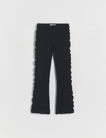 Pantaloni Reserved, negru