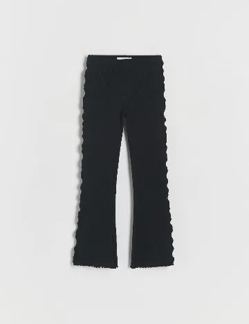 Pantaloni Reserved, negru