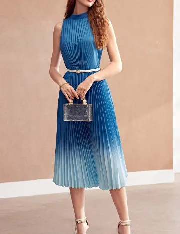 Rochie medie MOTF, albastru